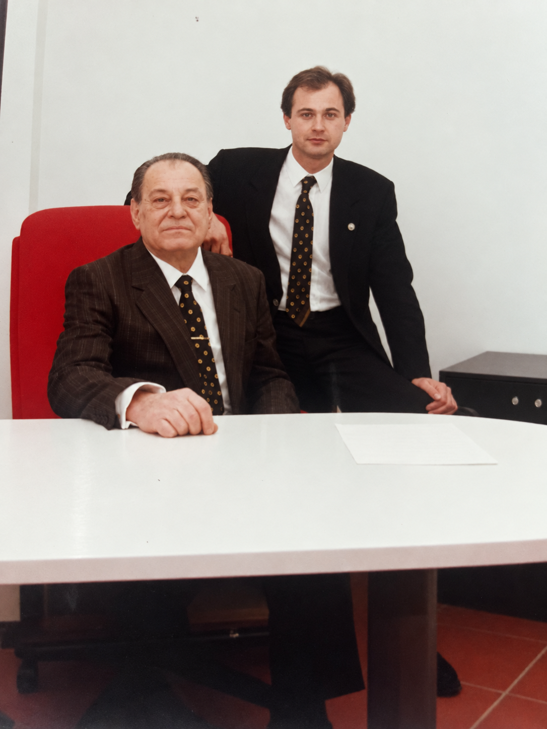 Fotografia di famiglia: due generazioni Paperetti